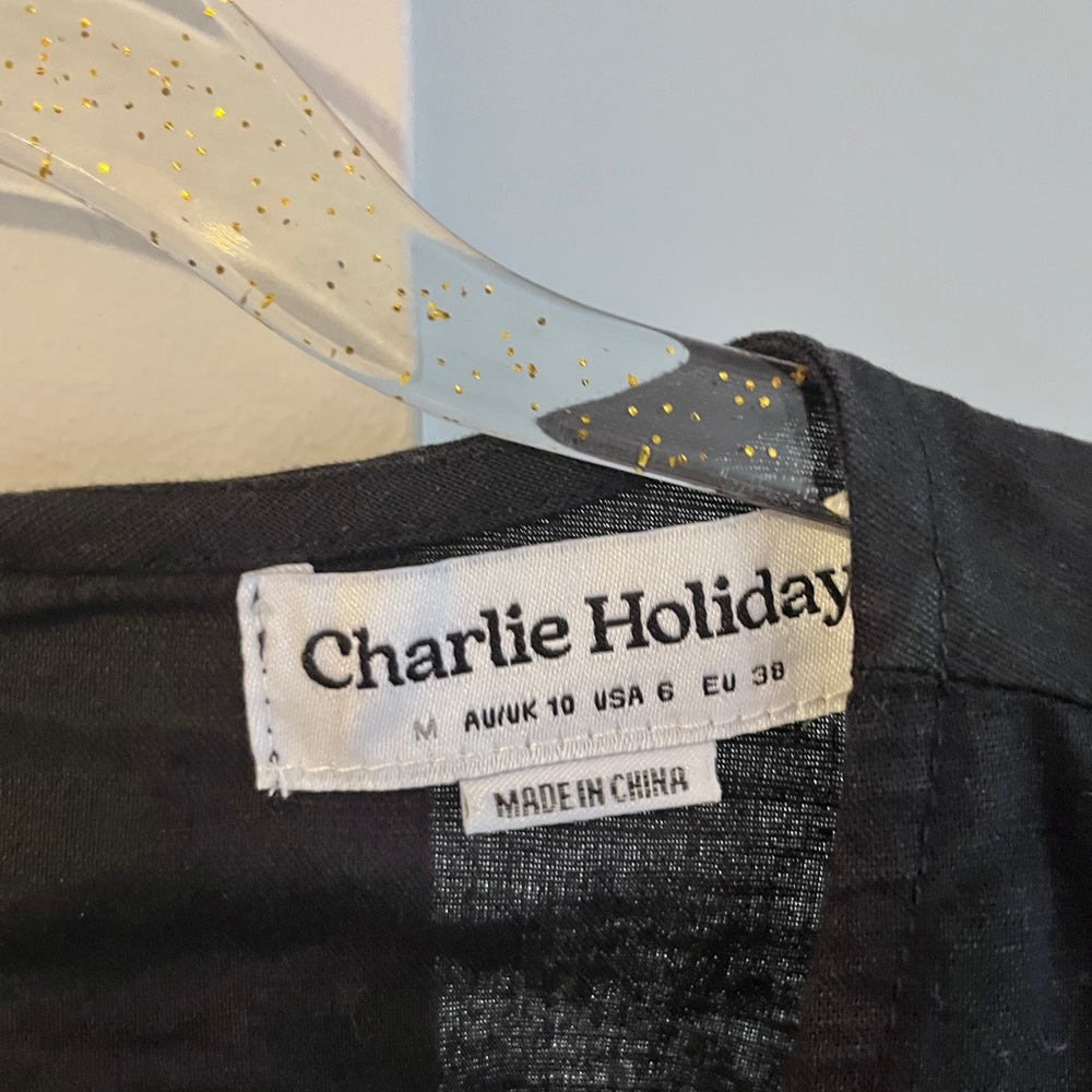 Charlie Holiday Black Midi Dress - Picture 8 of 9